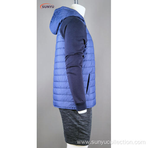 Men's reglan sleeve coat with hood